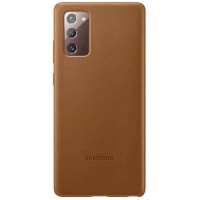 Nugarėlė N980 Samsung Galaxy Note 20 Leather Cover Brown